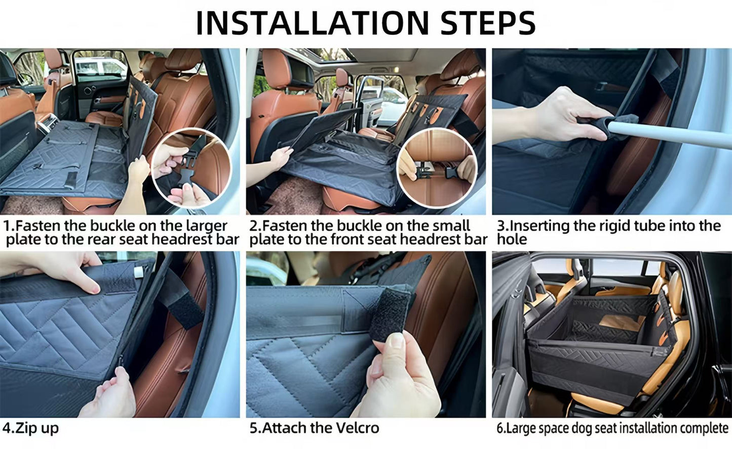 FURRYNOOK-Single Back Seat Extender