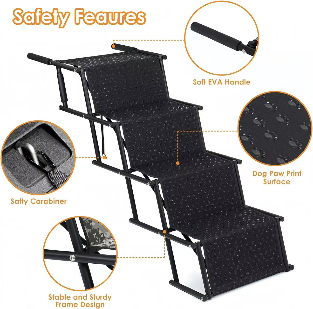 FURRYNOOK-Portable Pet Access Steps