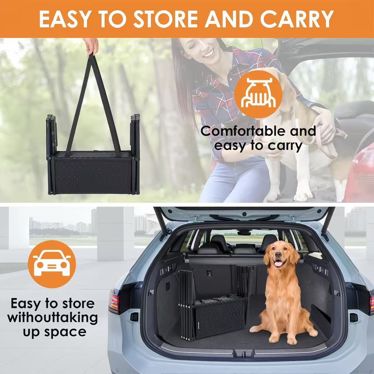 FURRYNOOK-Portable Pet Access Steps