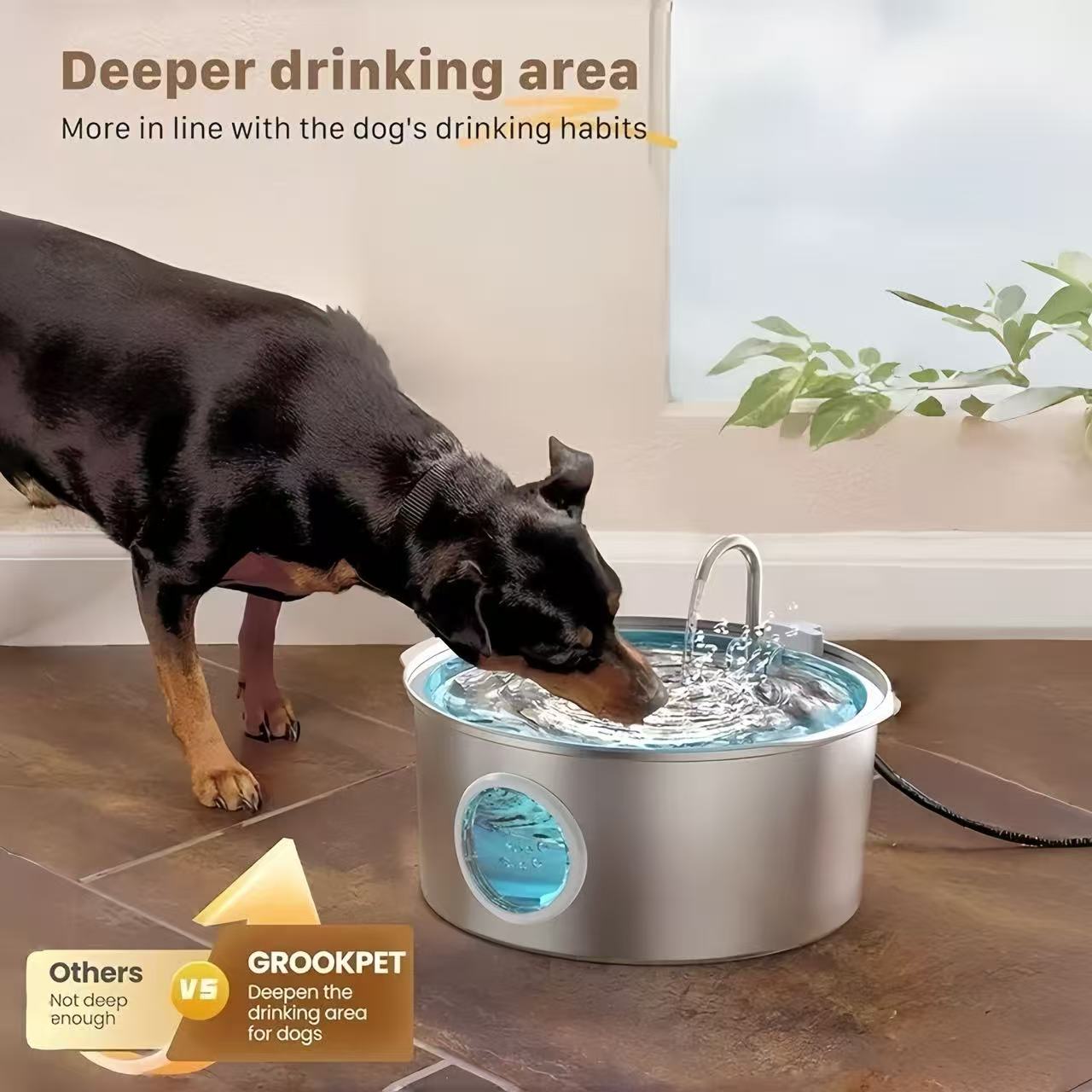 FURRYNOOK-Automatic Pet Water Fountain