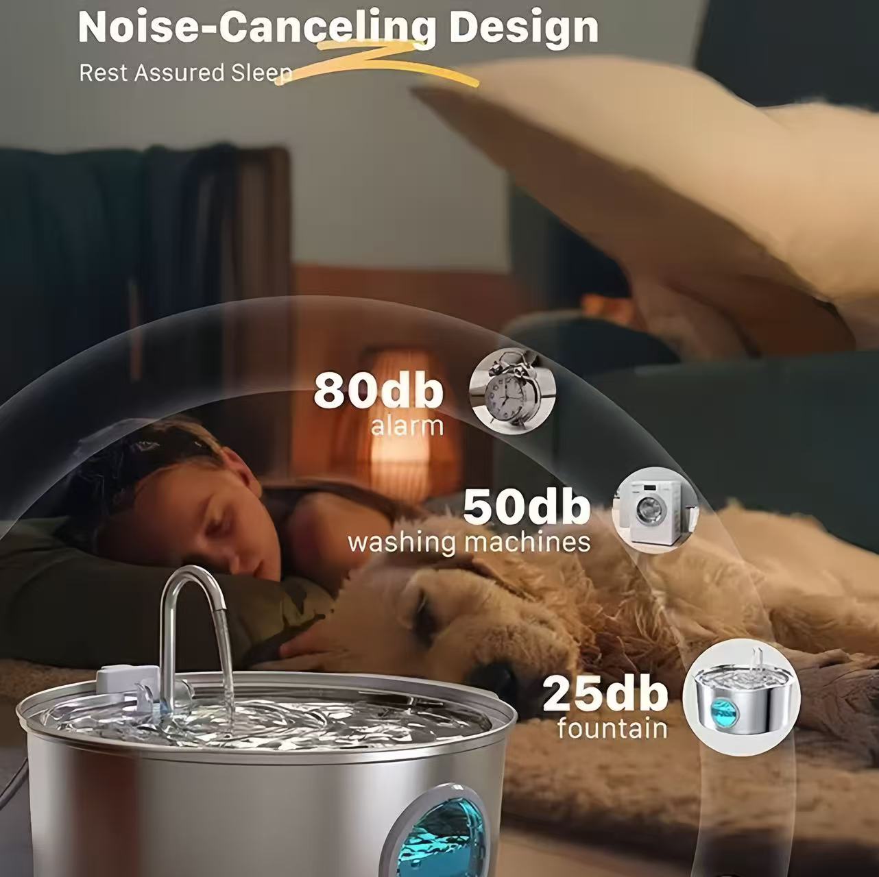 FURRYNOOK-Automatic Pet Water Fountain