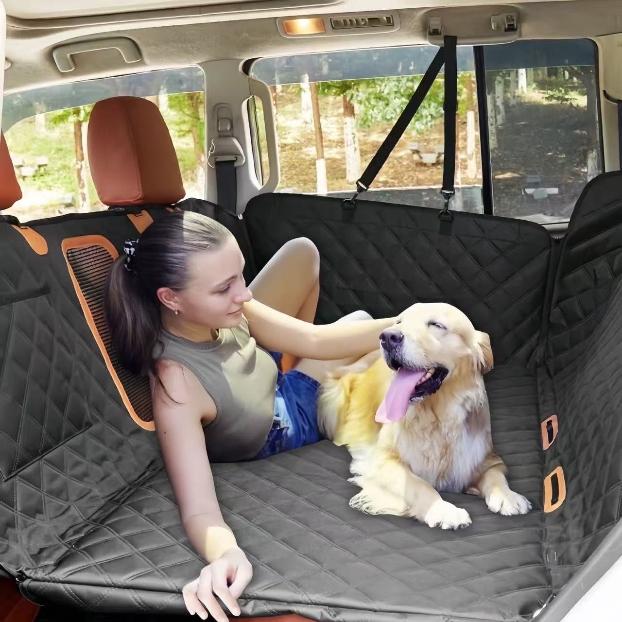 FURRYNOOK-Pet Car Seat Cover Protector
